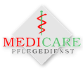 „MEDICARE GmbH“-Logo, zur Startseite